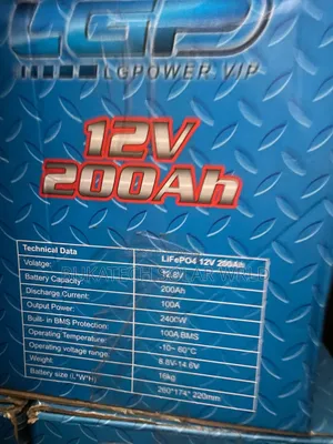 200ah Lithium Battery