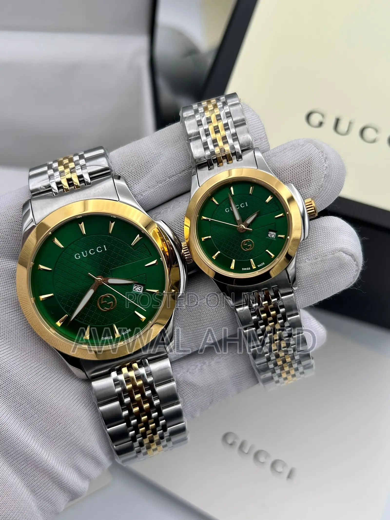 Luxry Gucci Wristwatch for Couples