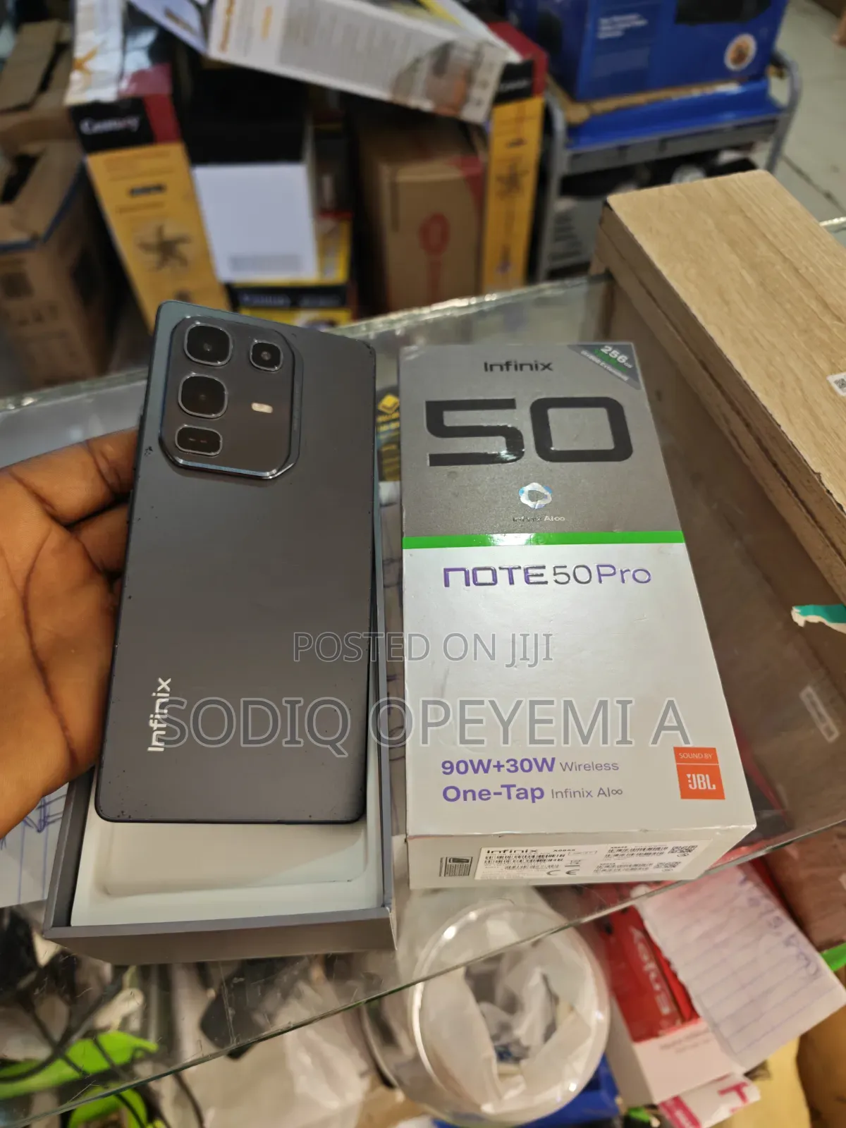 Infinix Note 50 Pro 256 GB Black