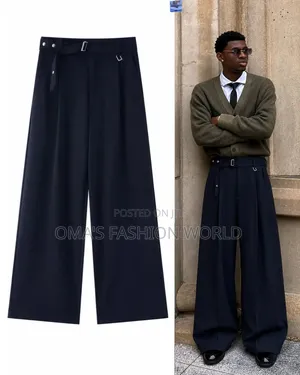 ODOGWU MEN, COME CLOSER! High-Quality Long Turkish Palazzo Trousers