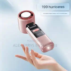 Portable Mini AC, Ice Cooling Fan With LED Touch Light & Rechargeable