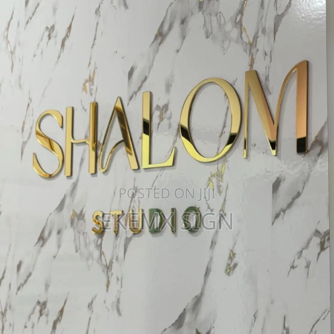2D Indoor Signage
