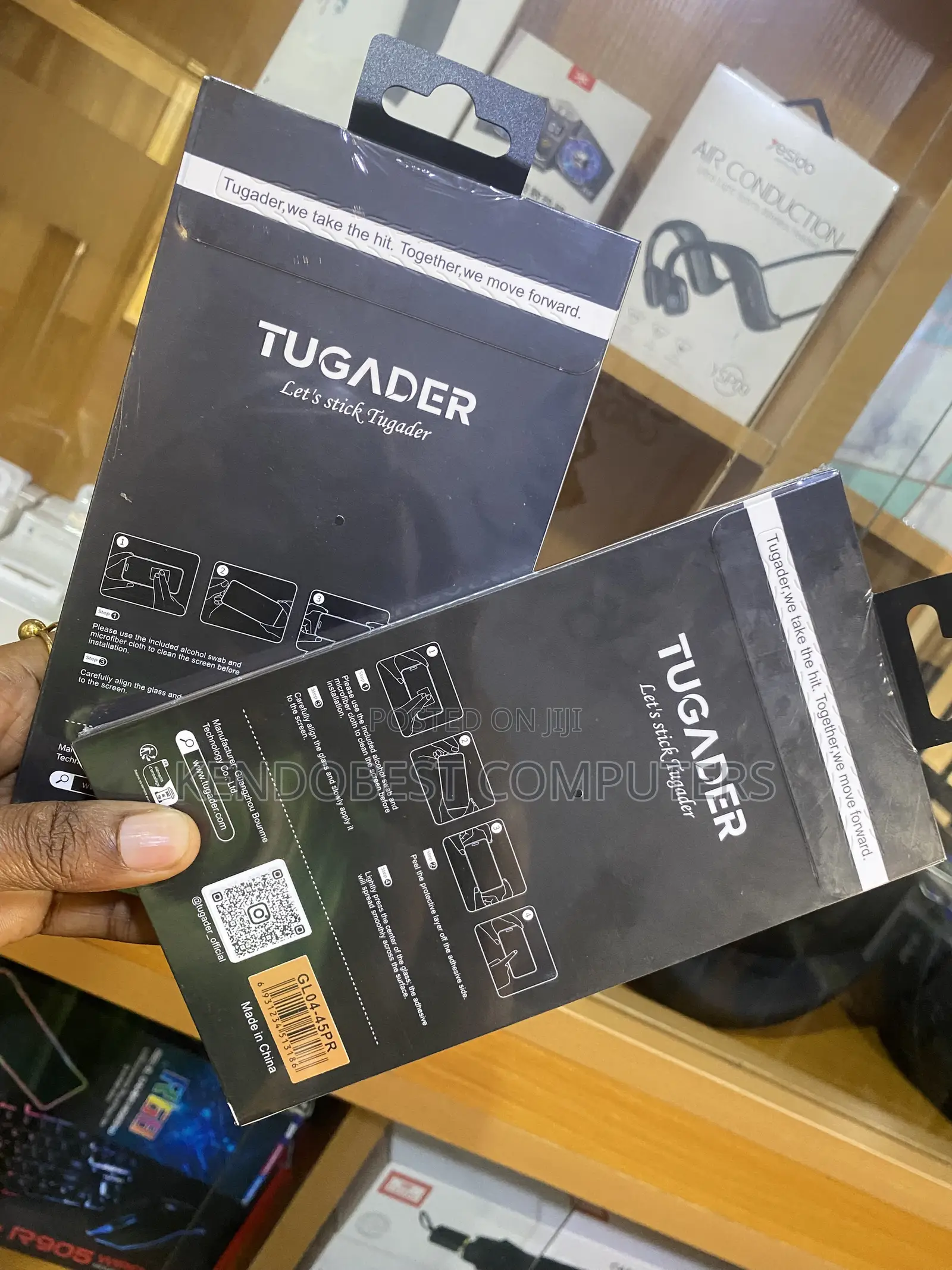 Premium Tempered Glass Screen Protector – 4.5KG Extreme Strength