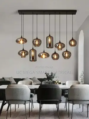 Morden Nordic Glass Chandelier Lights Creative Personality Bar Lamp