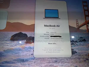 Laptop Apple MacBook Air 2020 M1 8GB Apple M1 SSD 256GB