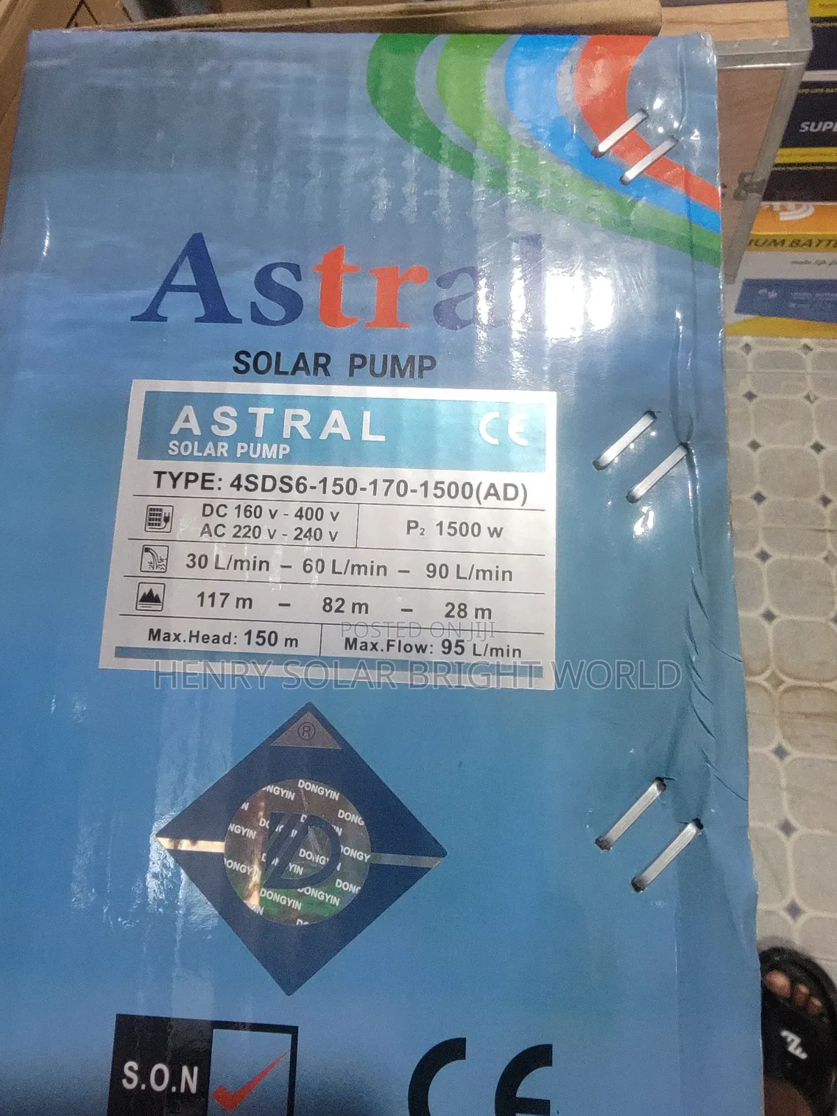 Astra 1.5hp AC/Dc Pump