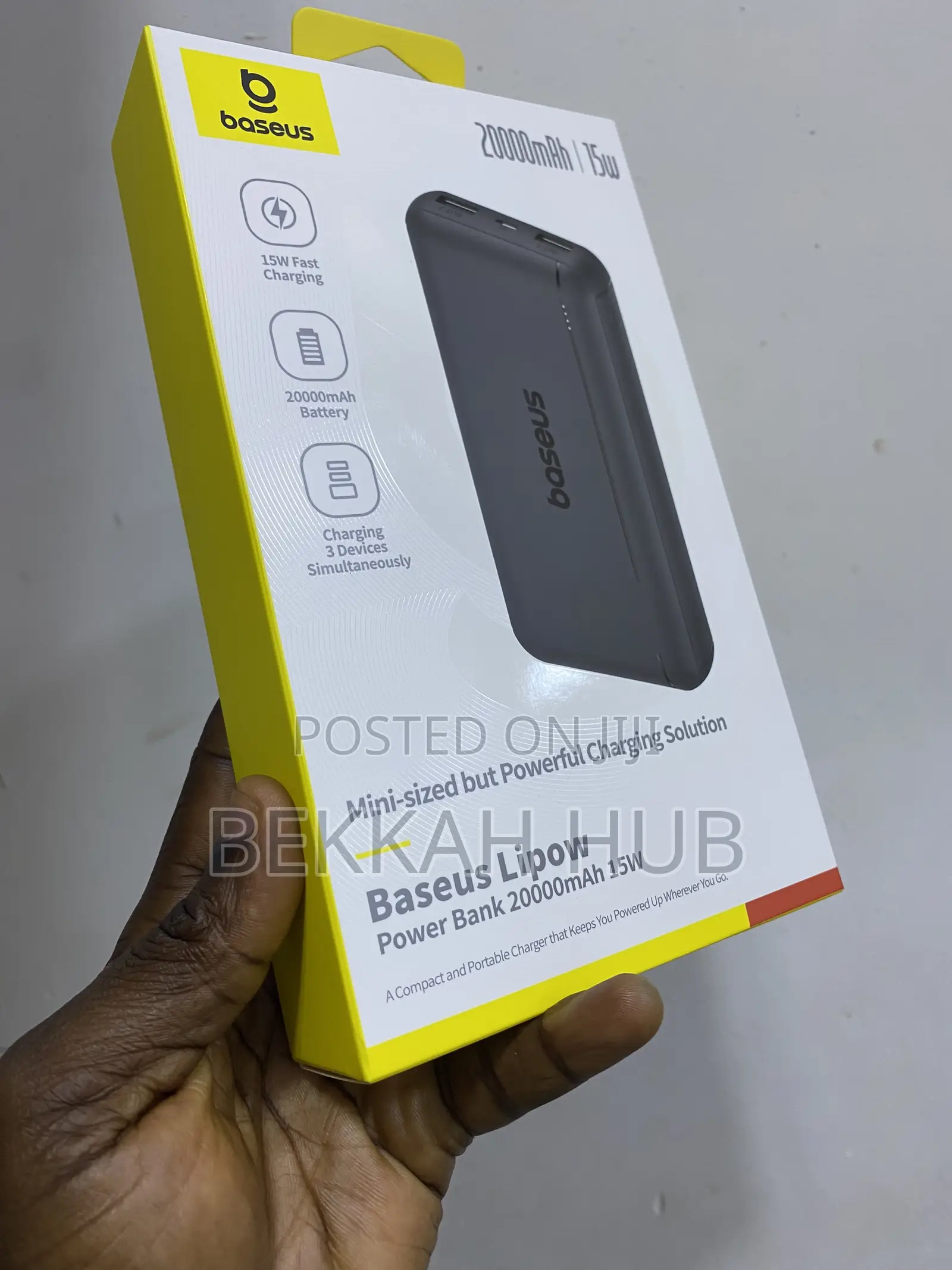 Baseus 20000mah Powerbank 15W