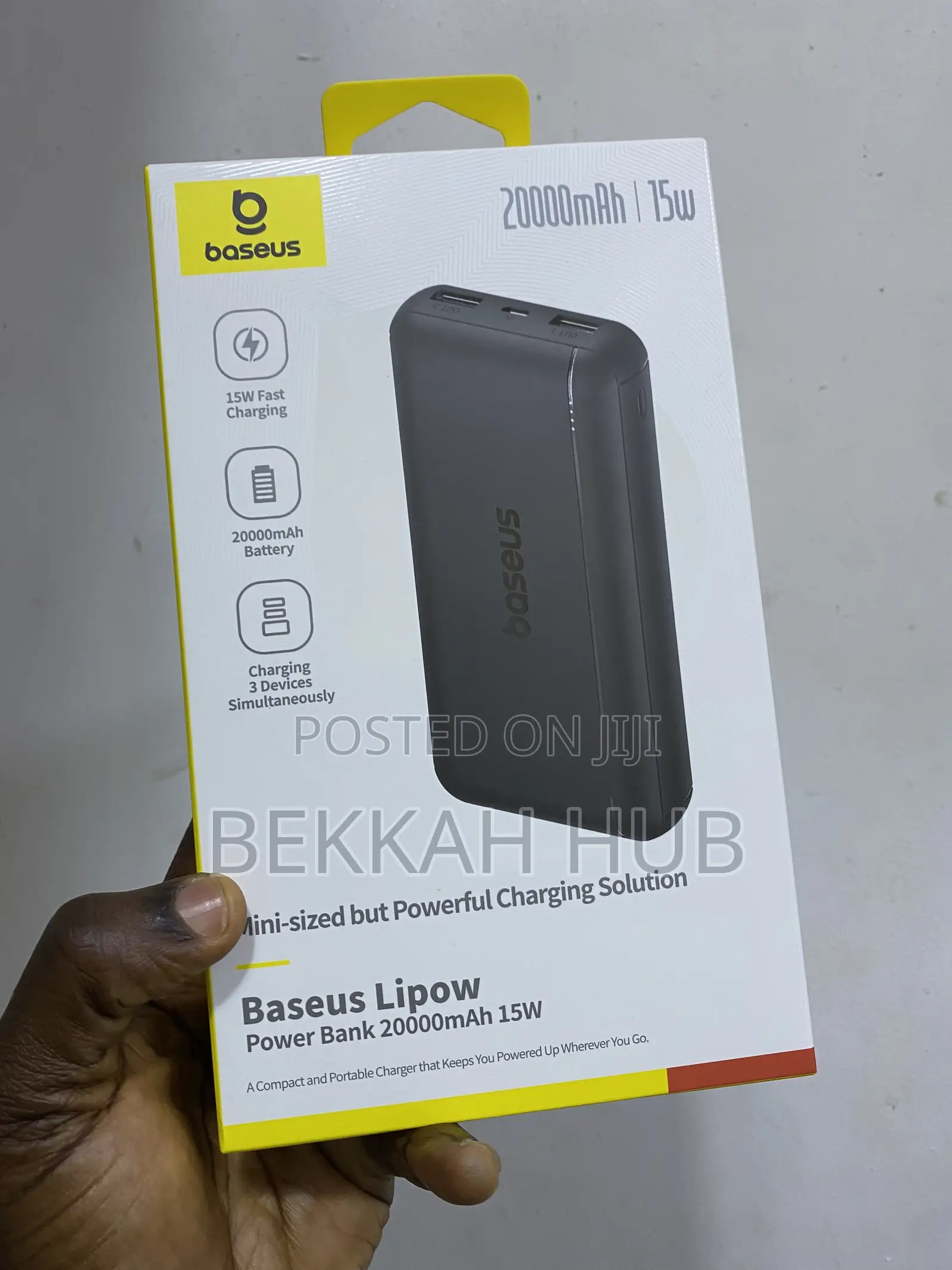 Baseus 20000mah Powerbank 15W