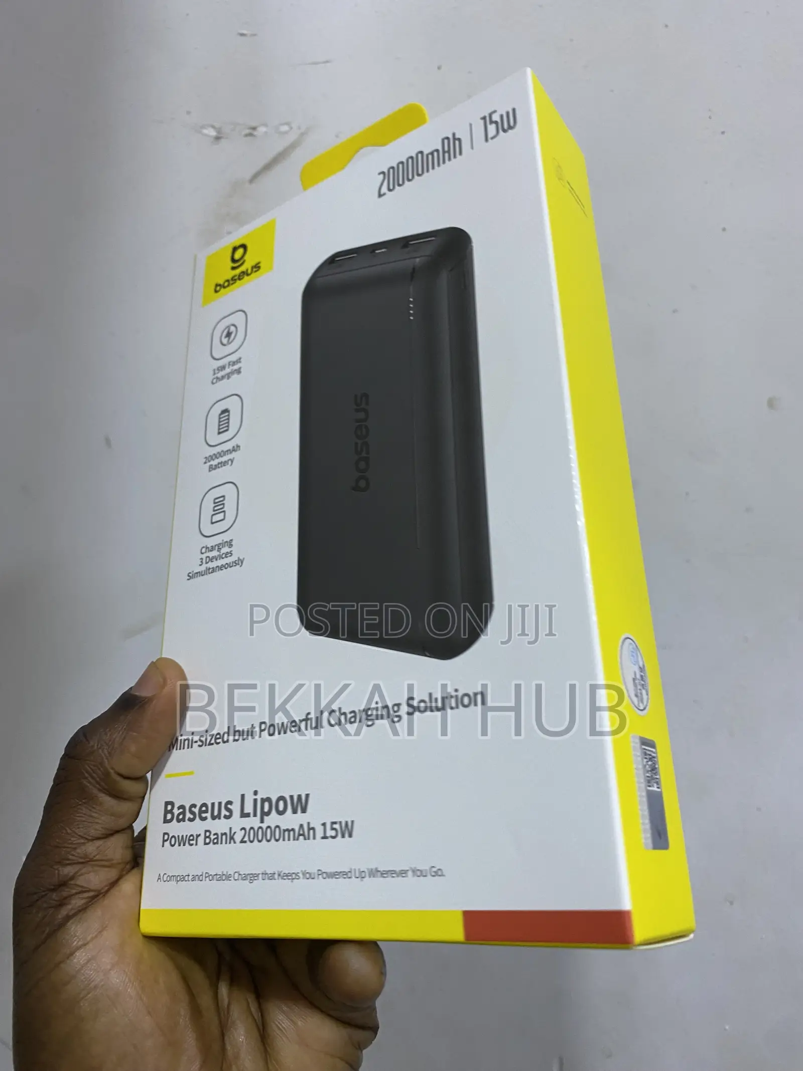 Baseus 20000mah Powerbank 15W