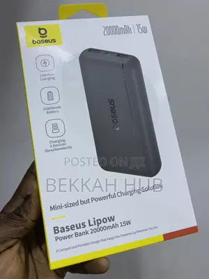 Baseus 20000mah Powerbank 15W