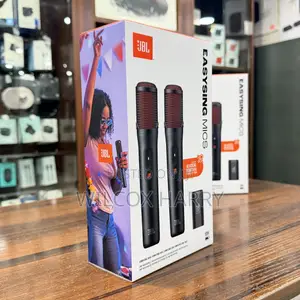 JBL EasySing Mics AI-powered Wireless Party Box Microphones