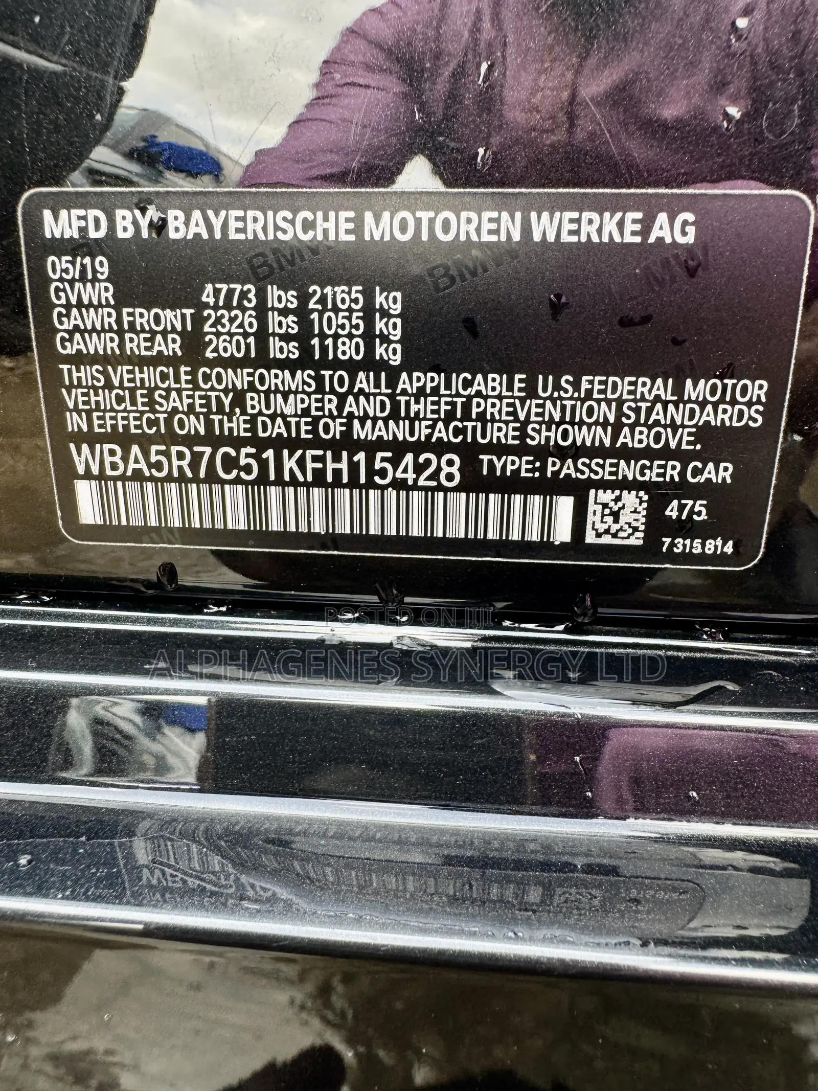 BMW 330i 2019 Black