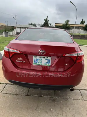 Toyota Corolla LE Premium 4dr Sedan (1.8L 4cyl CVT) 2016 Red