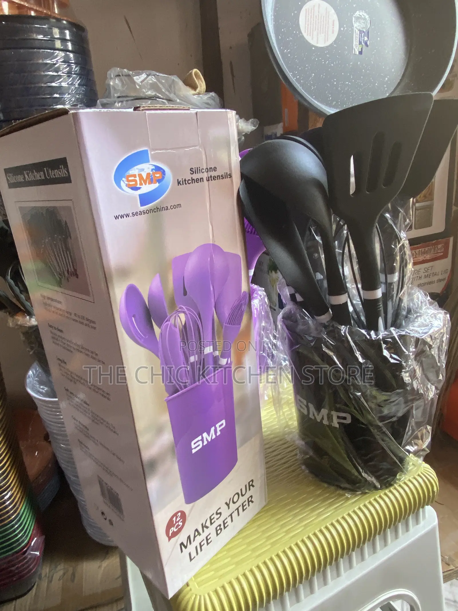 12pcs Full Silicone Spoon Set