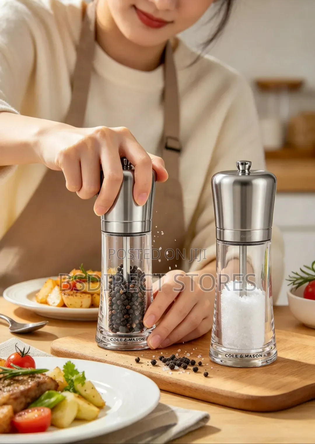 Cole and Mason Sandown Salt/Pepper Grinder Mill Gift Set