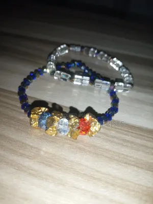 Crystal Wit Gold Accessories Bead Bracelet