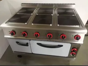 Electric Cooker 6burner With Oven Carbinet