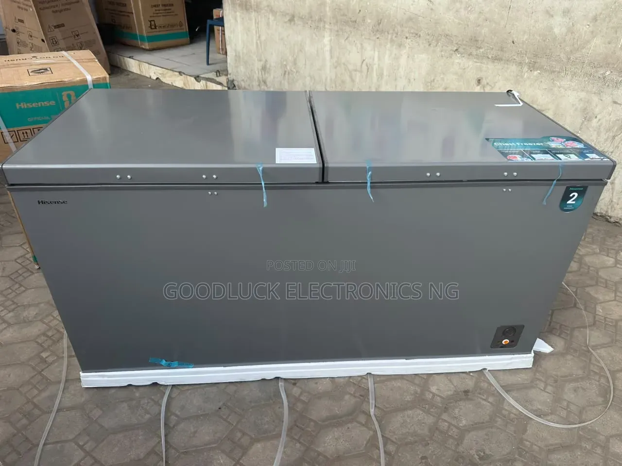 66DD 500L, Double Door Freezer