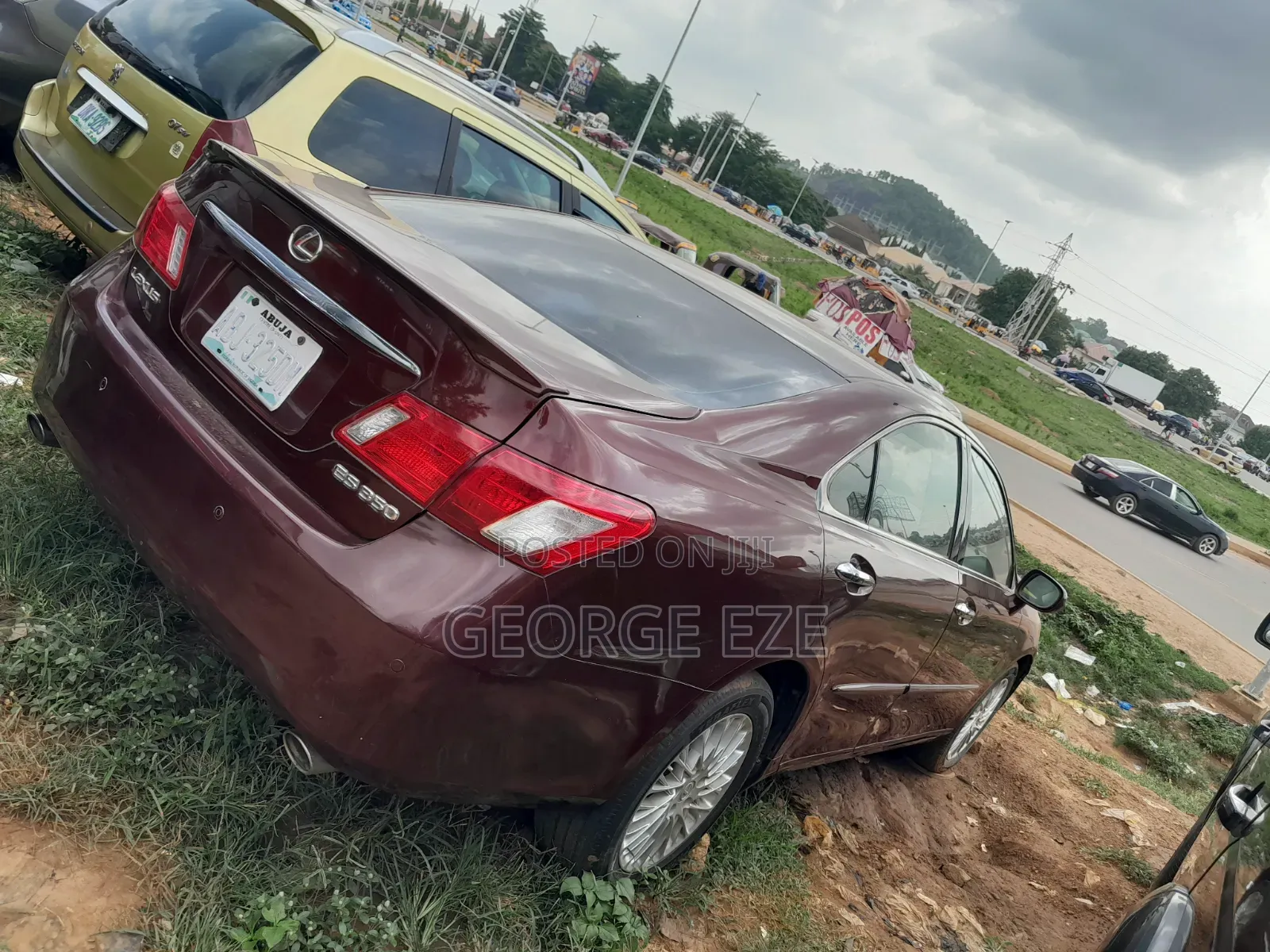Lexus ES 350 2008 Red