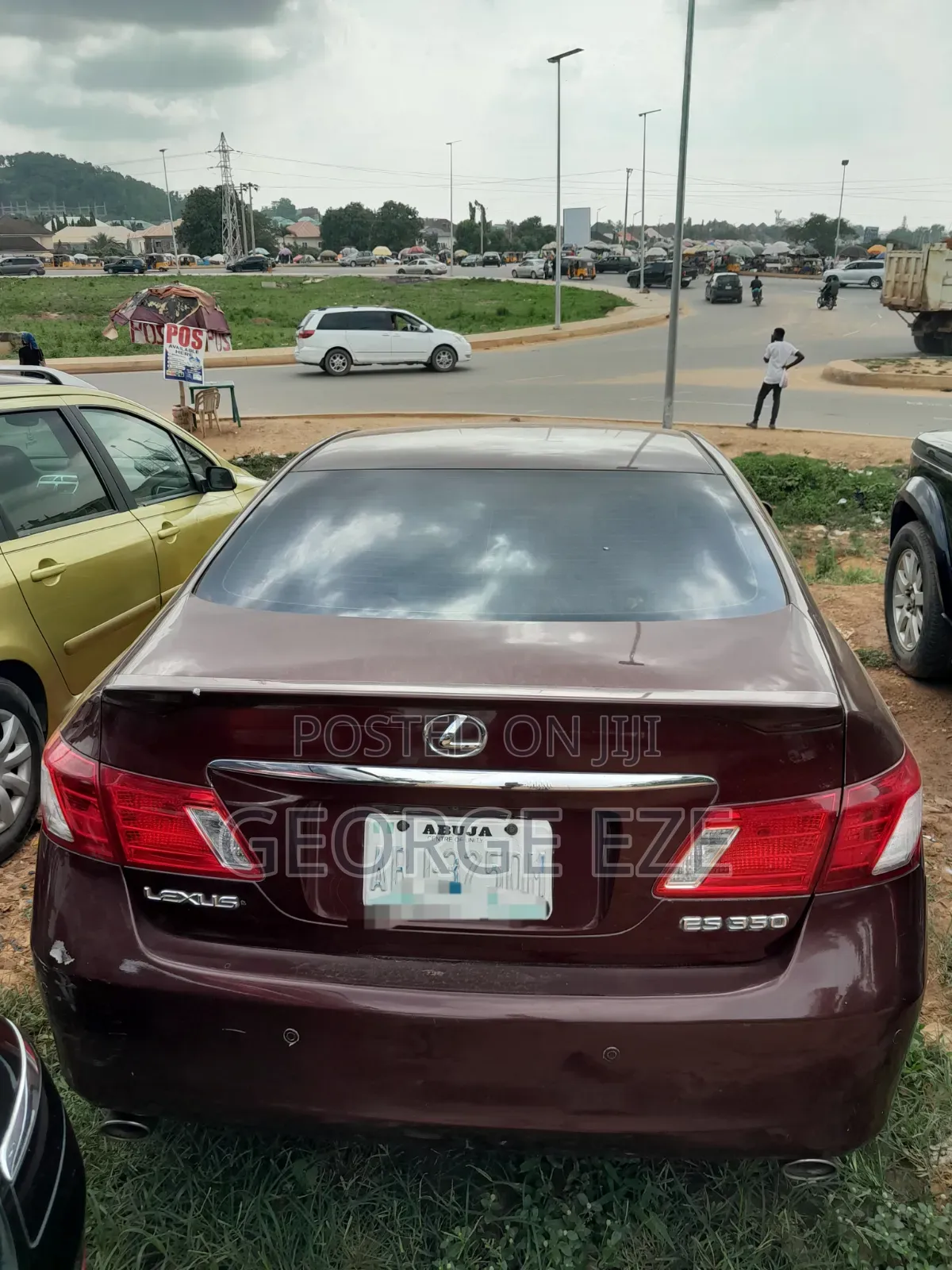 Lexus ES 350 2008 Red