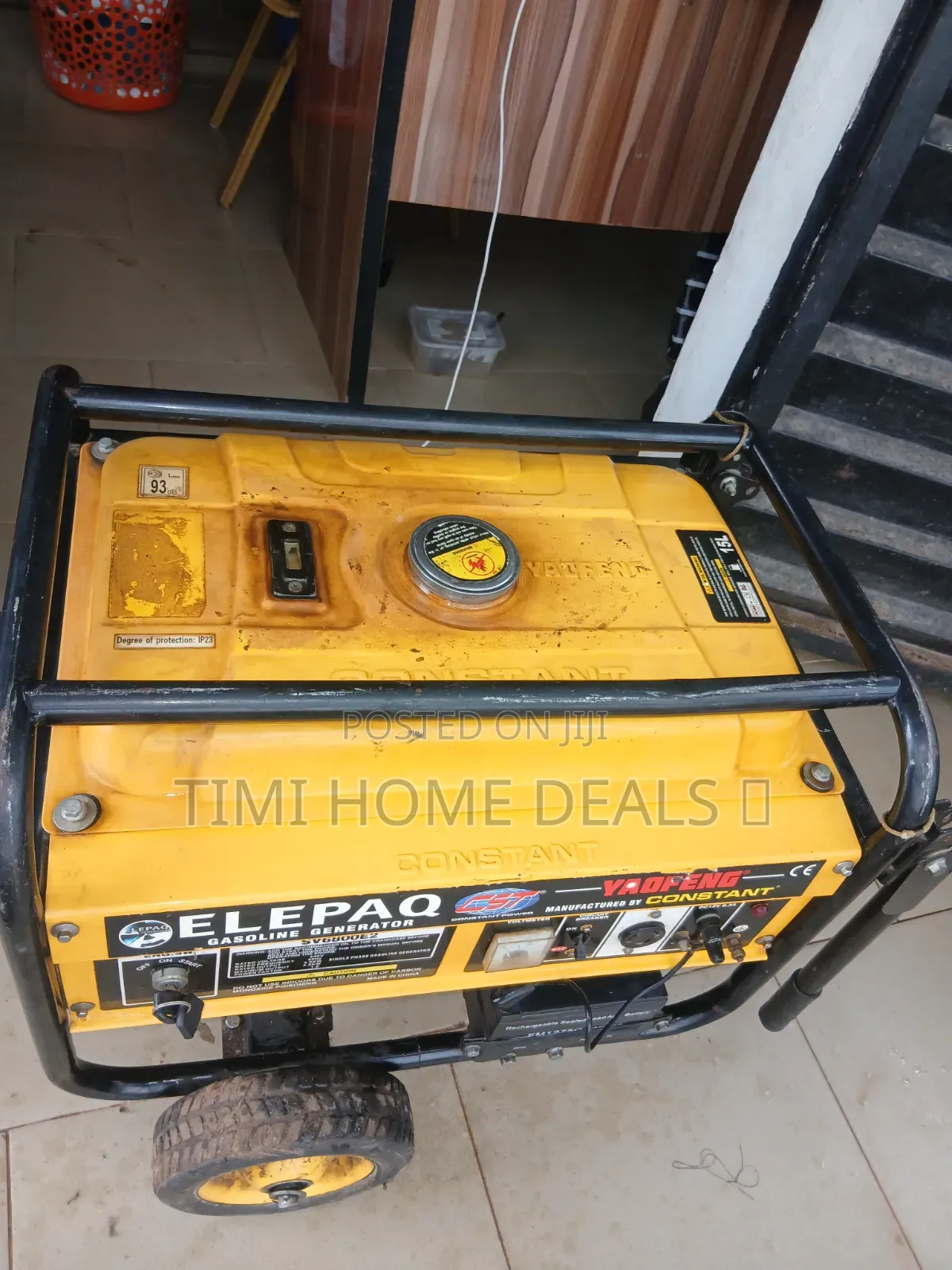 Elepaq SV6800E2 4.5KVA Generator – Strong Engine