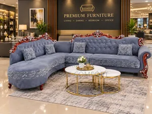 Imported Luxury Royal Sofa With 2 in 1 Center Table
