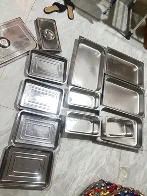 Stainless Steel Gastronorm (GN) Food Pans + Covers