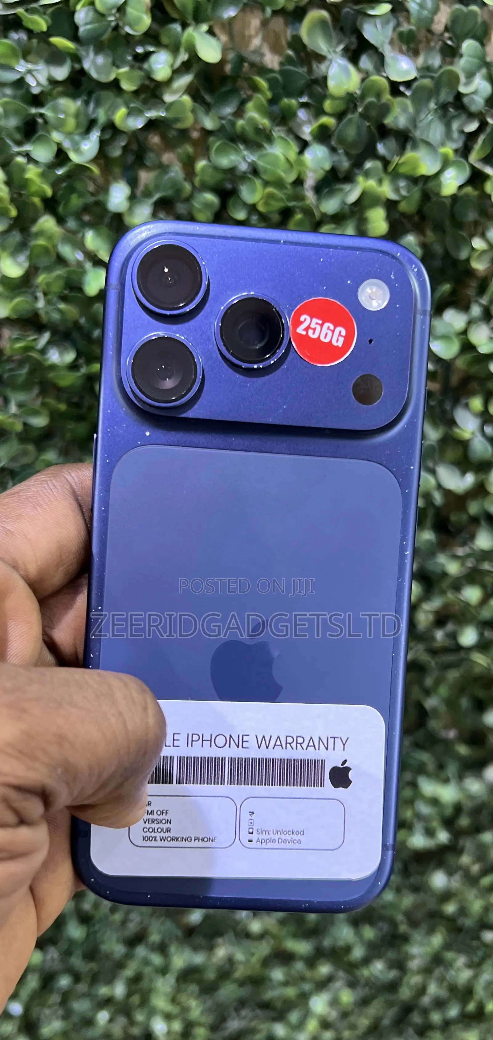 Apple iPhone 17 Pro 256 GB Blue