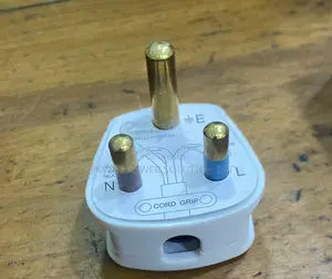 Original ABB 15A 3Round Pin White Plug
