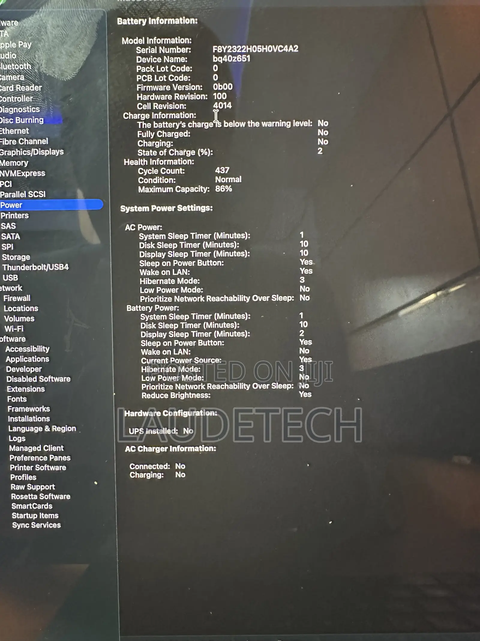 Laptop Apple MacBook Pro 2021 M1 32GB Apple M1 Pro SSD 512GB