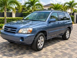 Toyota Highlander V6 FWD 2004 Blue