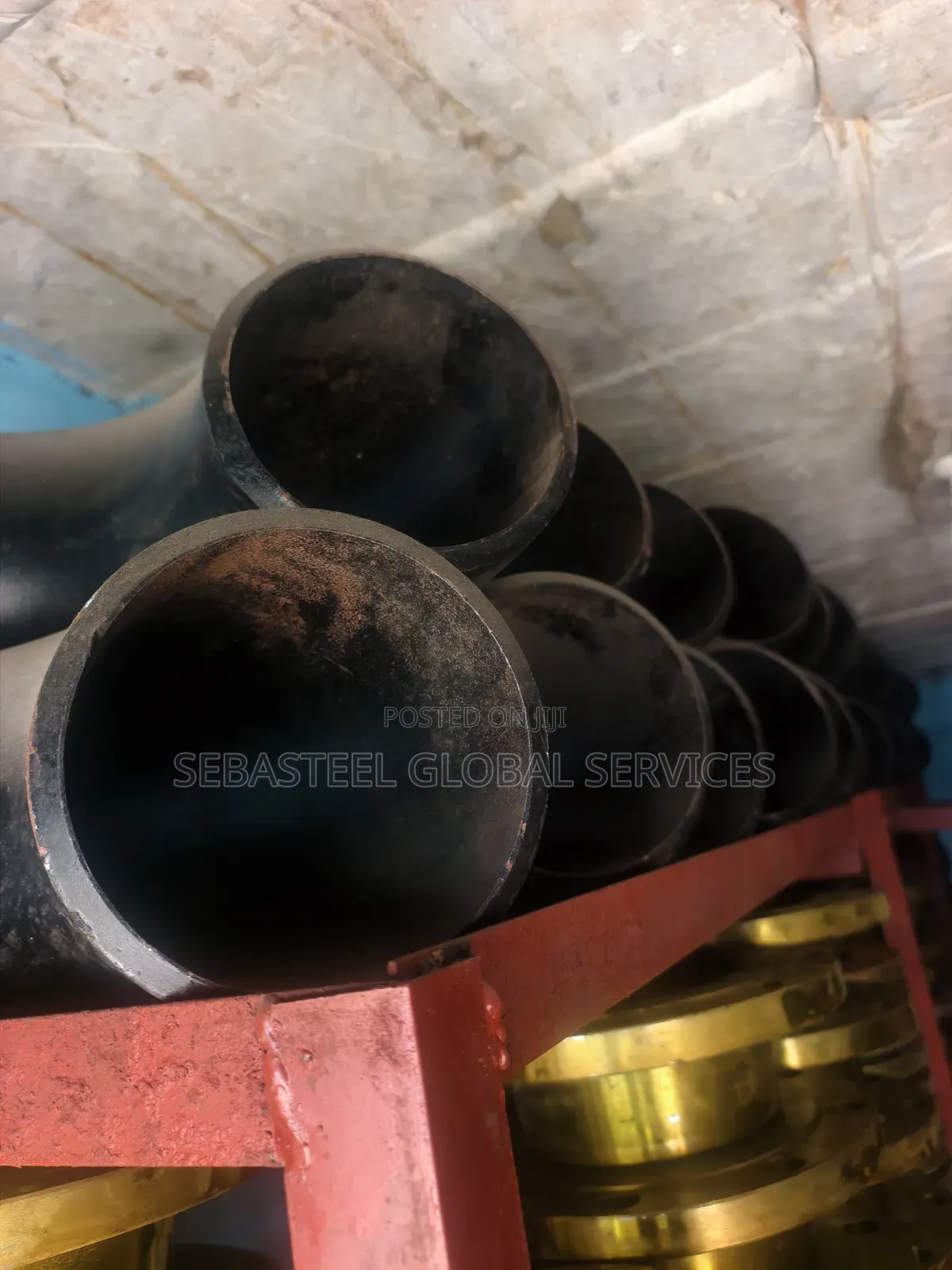 6" Elbow Shed 80 Steel