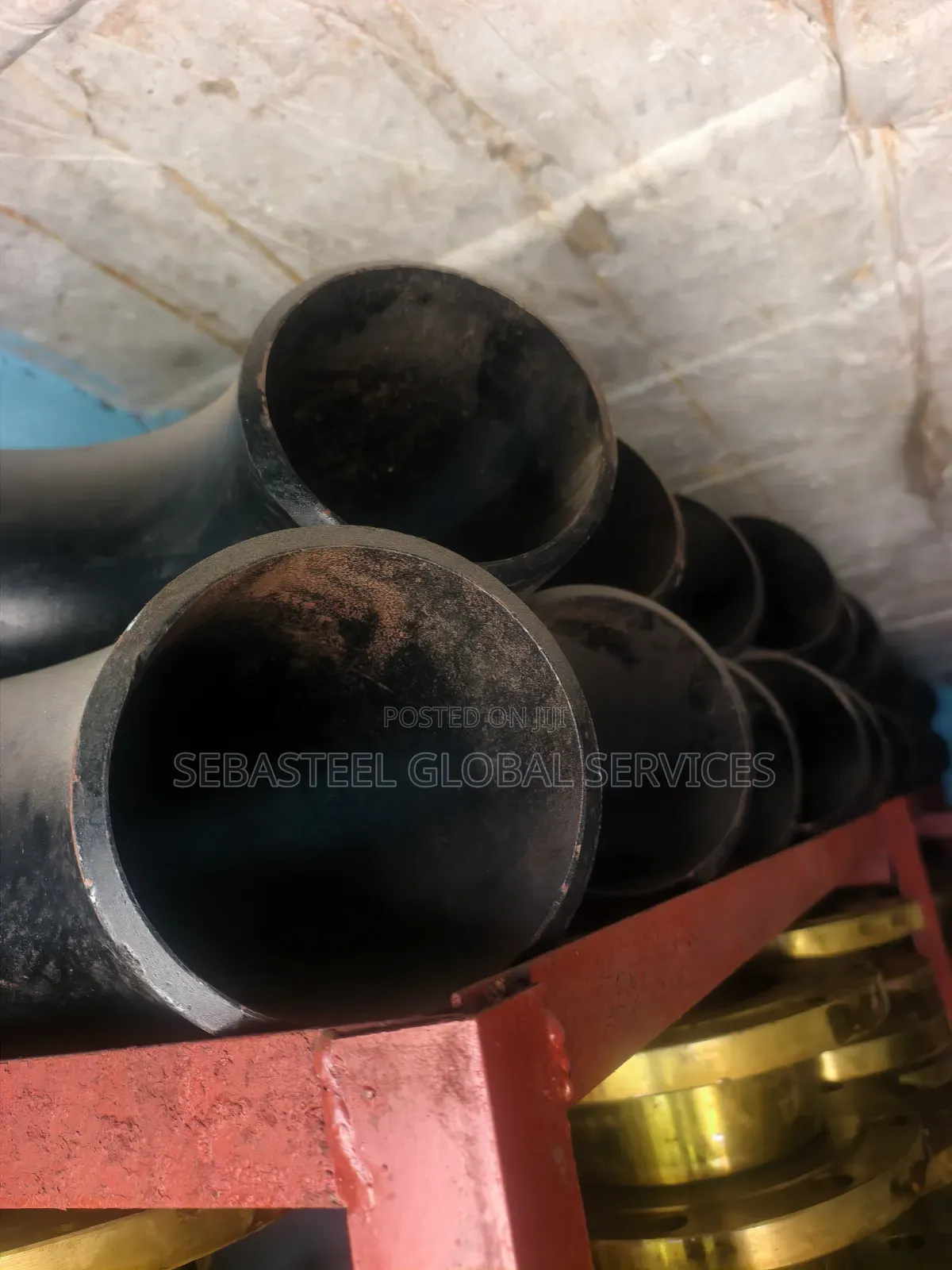 6" Elbow Shed 80 Steel