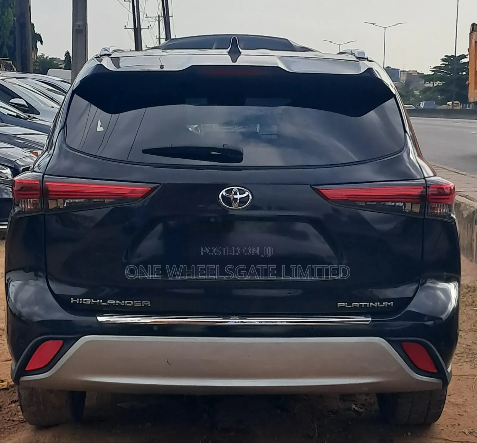 Toyota Highlander Platinum AWD 2020 Black