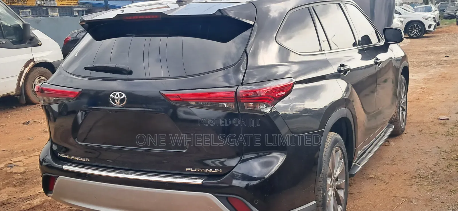 Toyota Highlander Platinum AWD 2020 Black