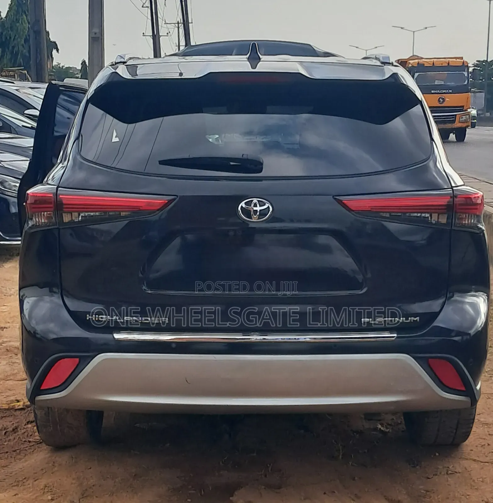 Toyota Highlander Platinum AWD 2020 Black