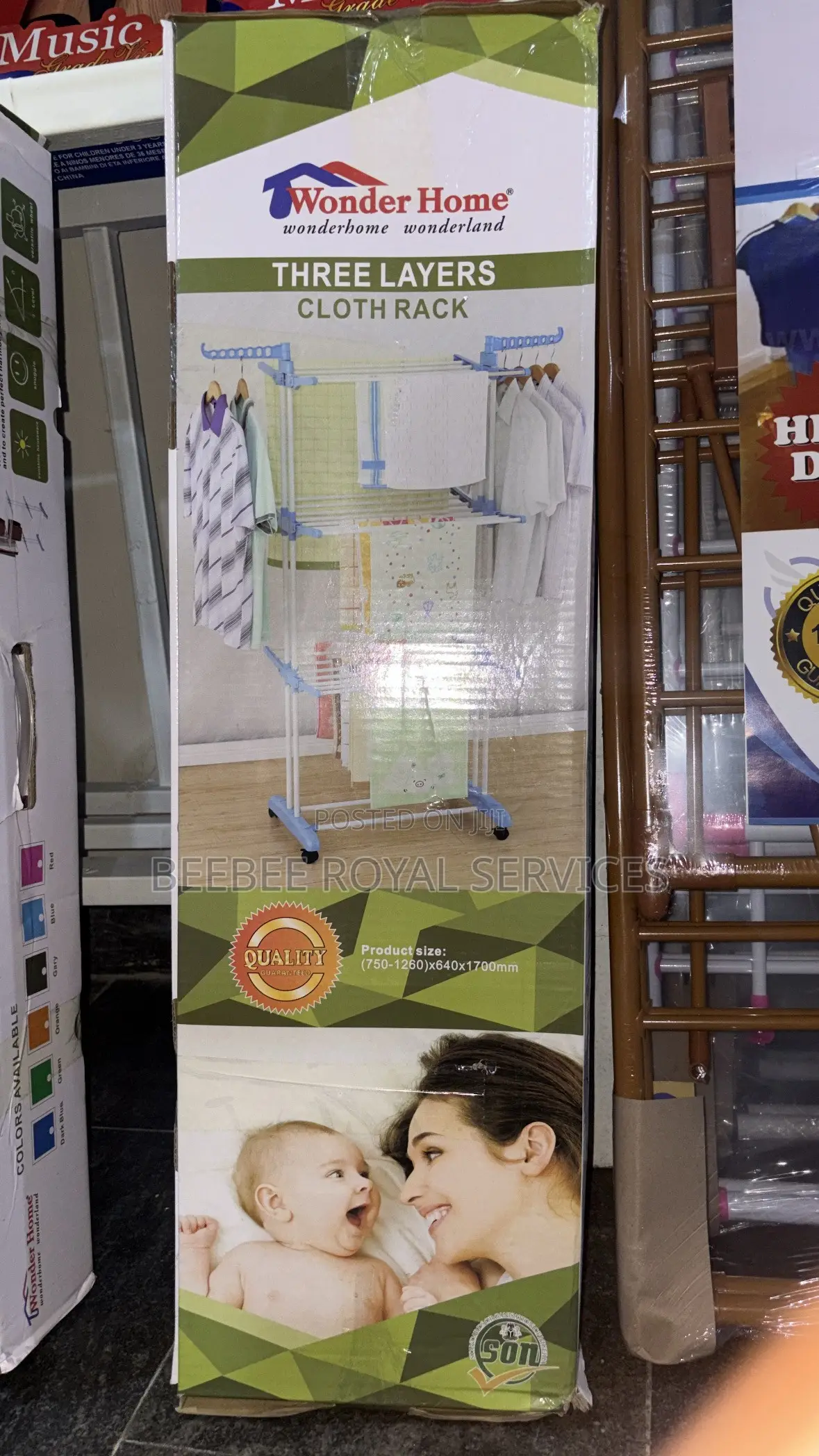Wonder Homes Clothing Rack
