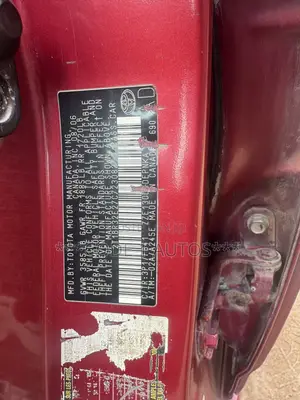 Toyota Corolla 2006 Red