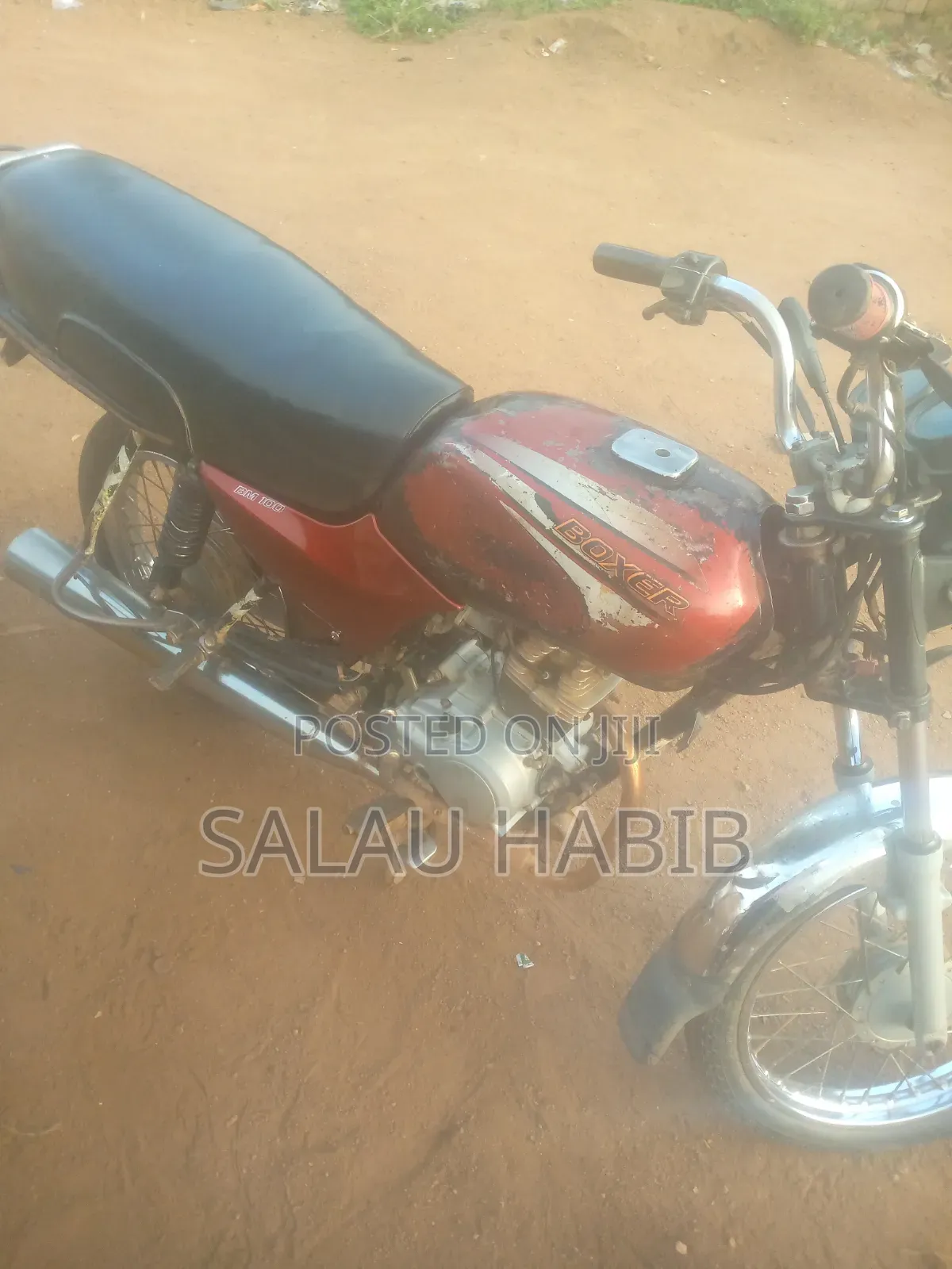 Bajaj Boxer 2021 Red