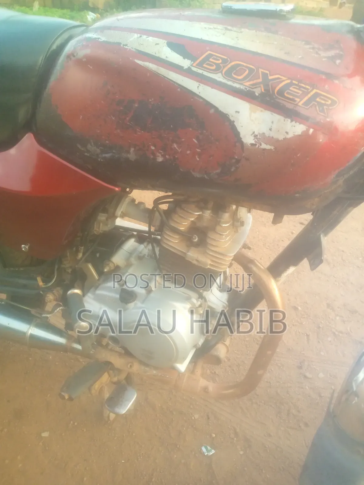 Bajaj Boxer 2021 Red