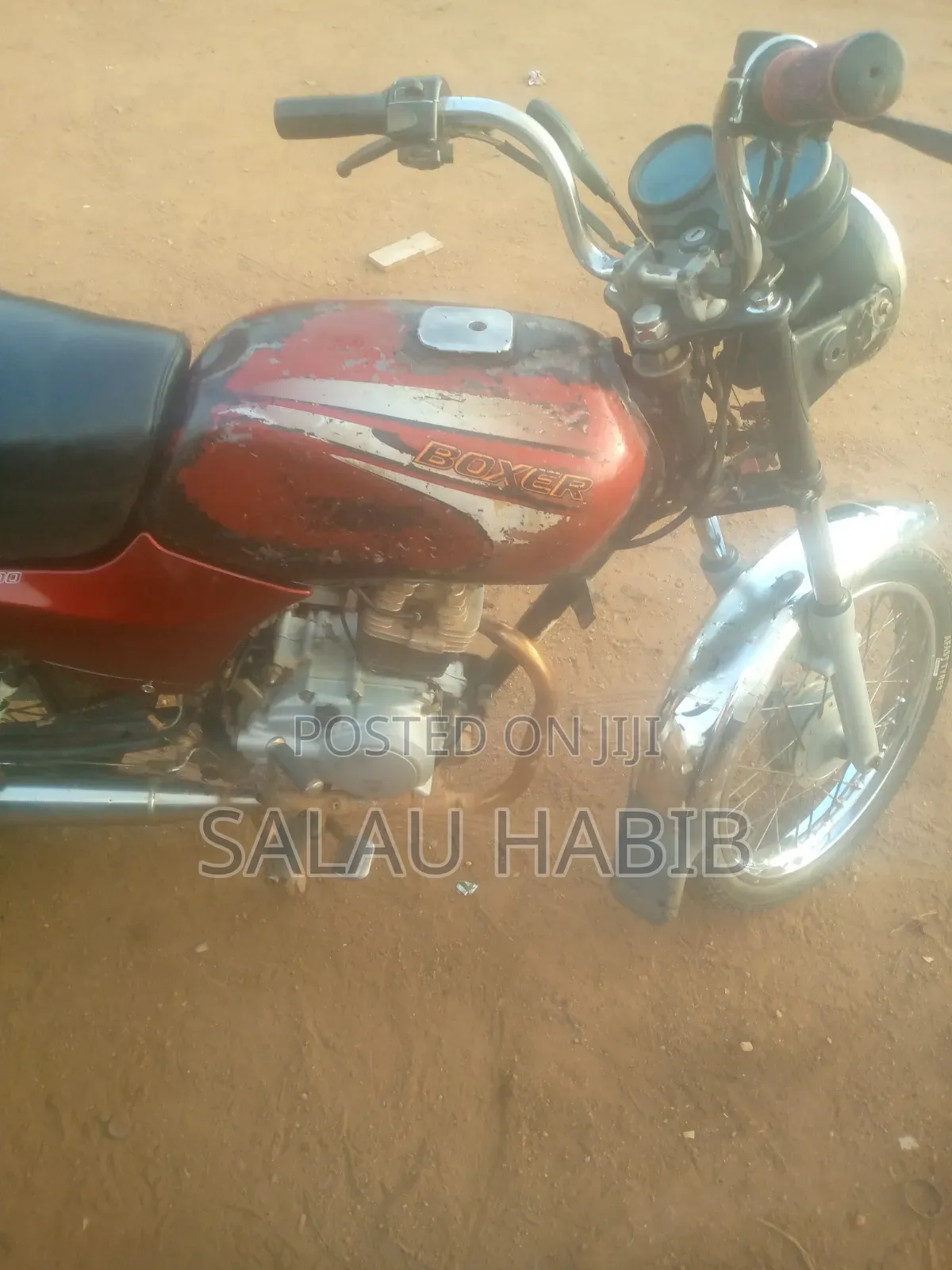 Bajaj Boxer 2021 Red