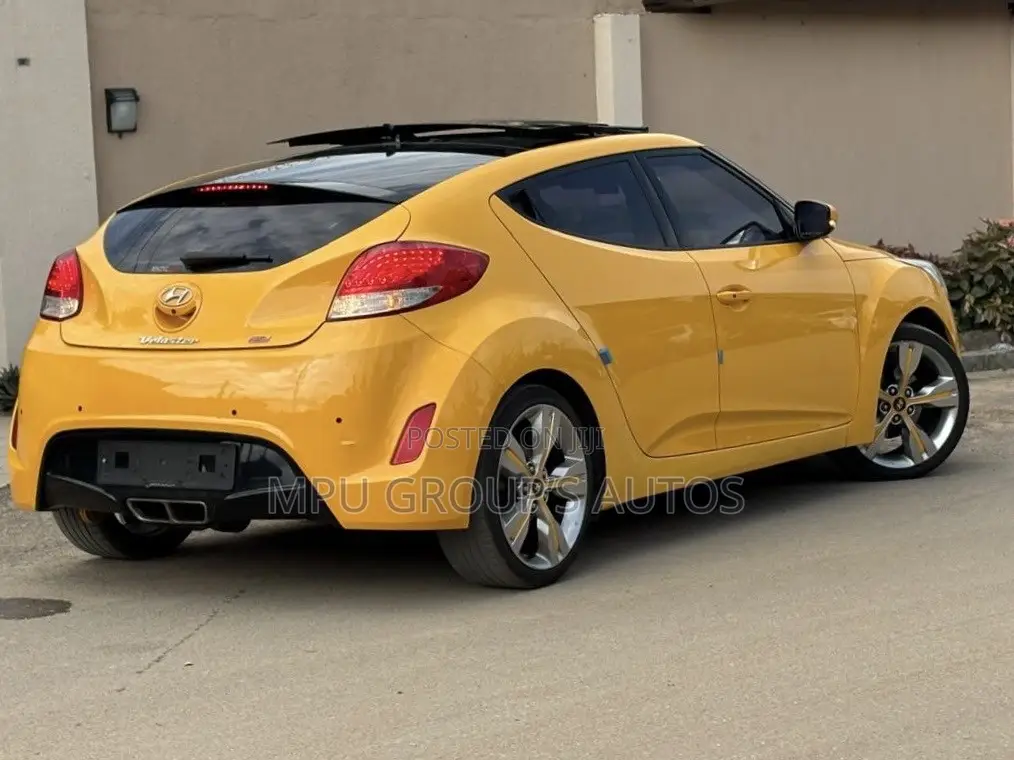 Hyundai Veloster Automatic 2012 Yellow