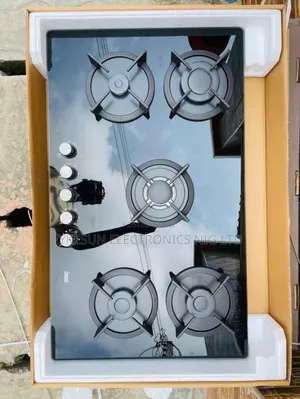 Original IMAGE Built-in Made in Turkey 5 Burners Gas Cooker HOB.