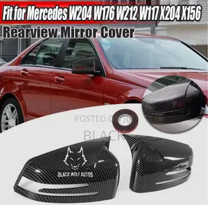 Benz C300 Carbon Fiber Mirror Cover Also for Gla,glk, W221 W212