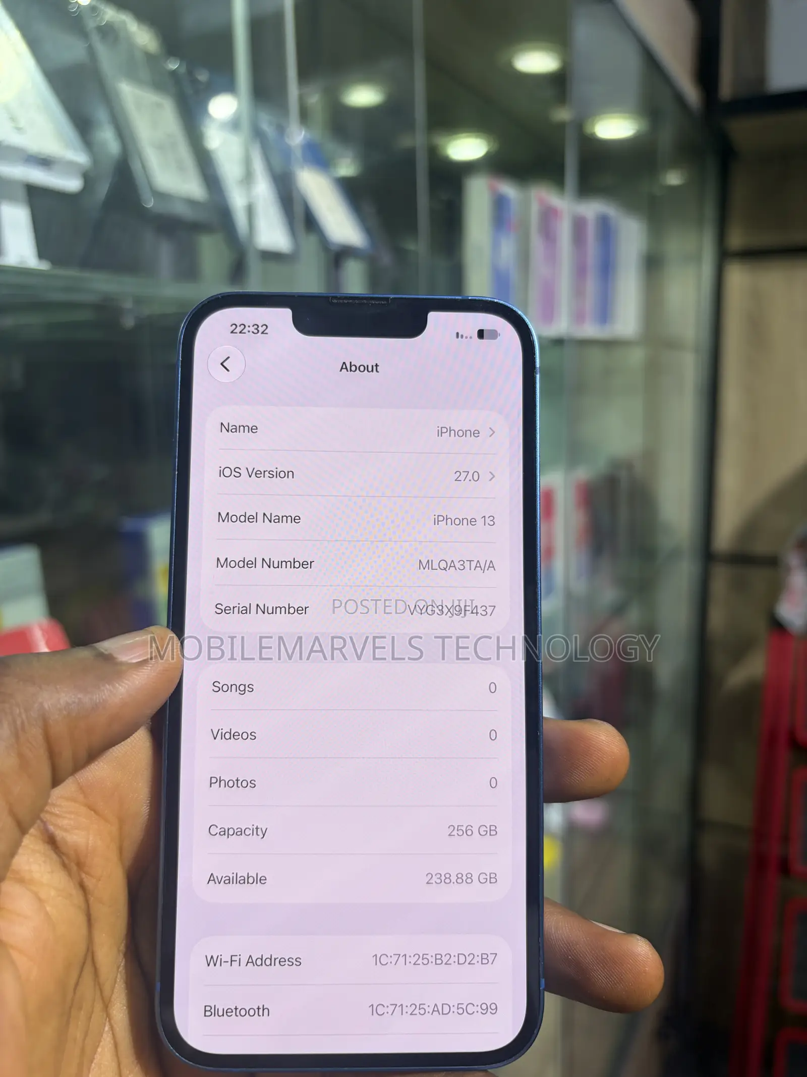 Apple iPhone 13 256 GB Blue