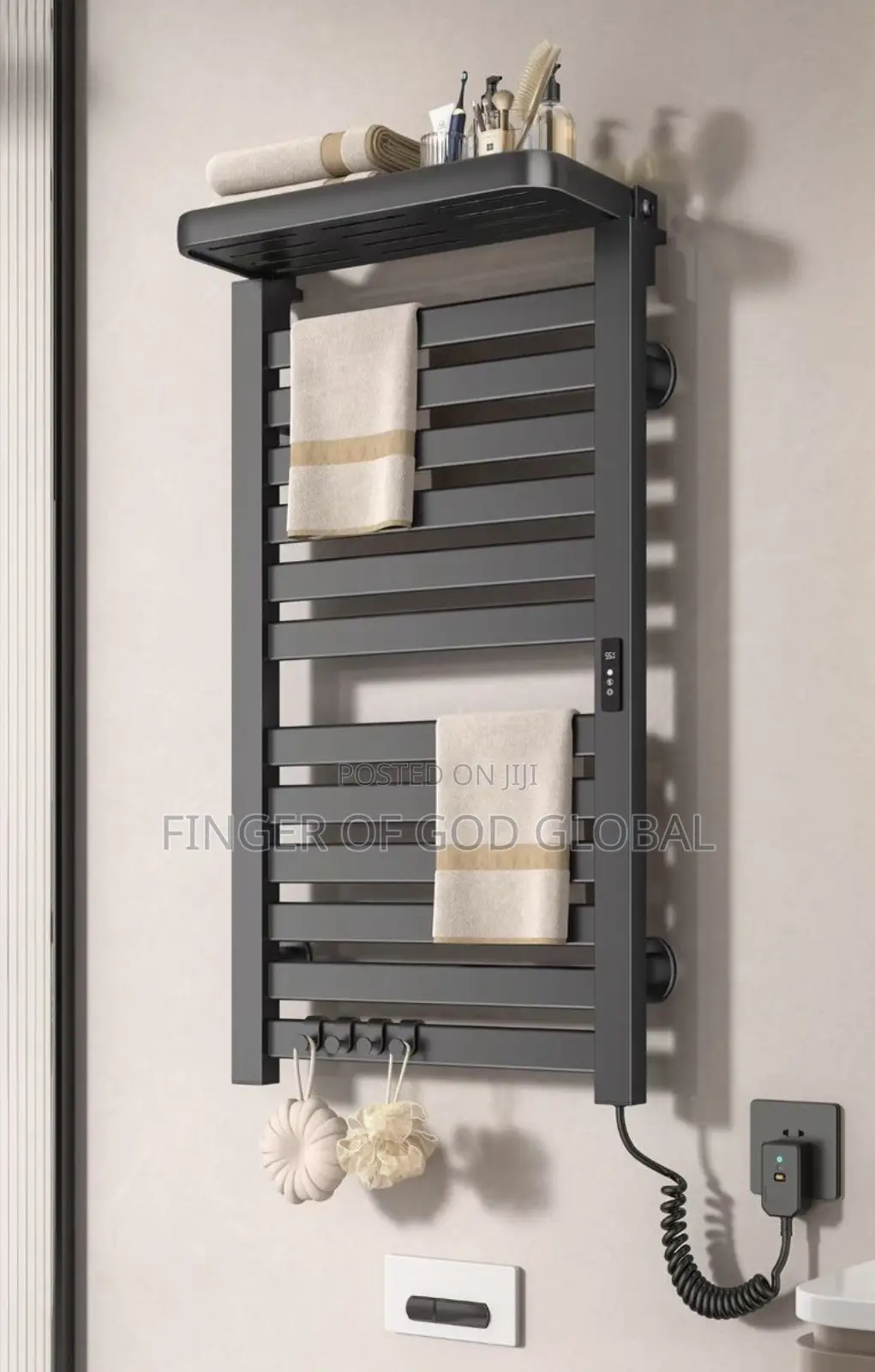 Electric Heated Towel Rack With Temperature Control