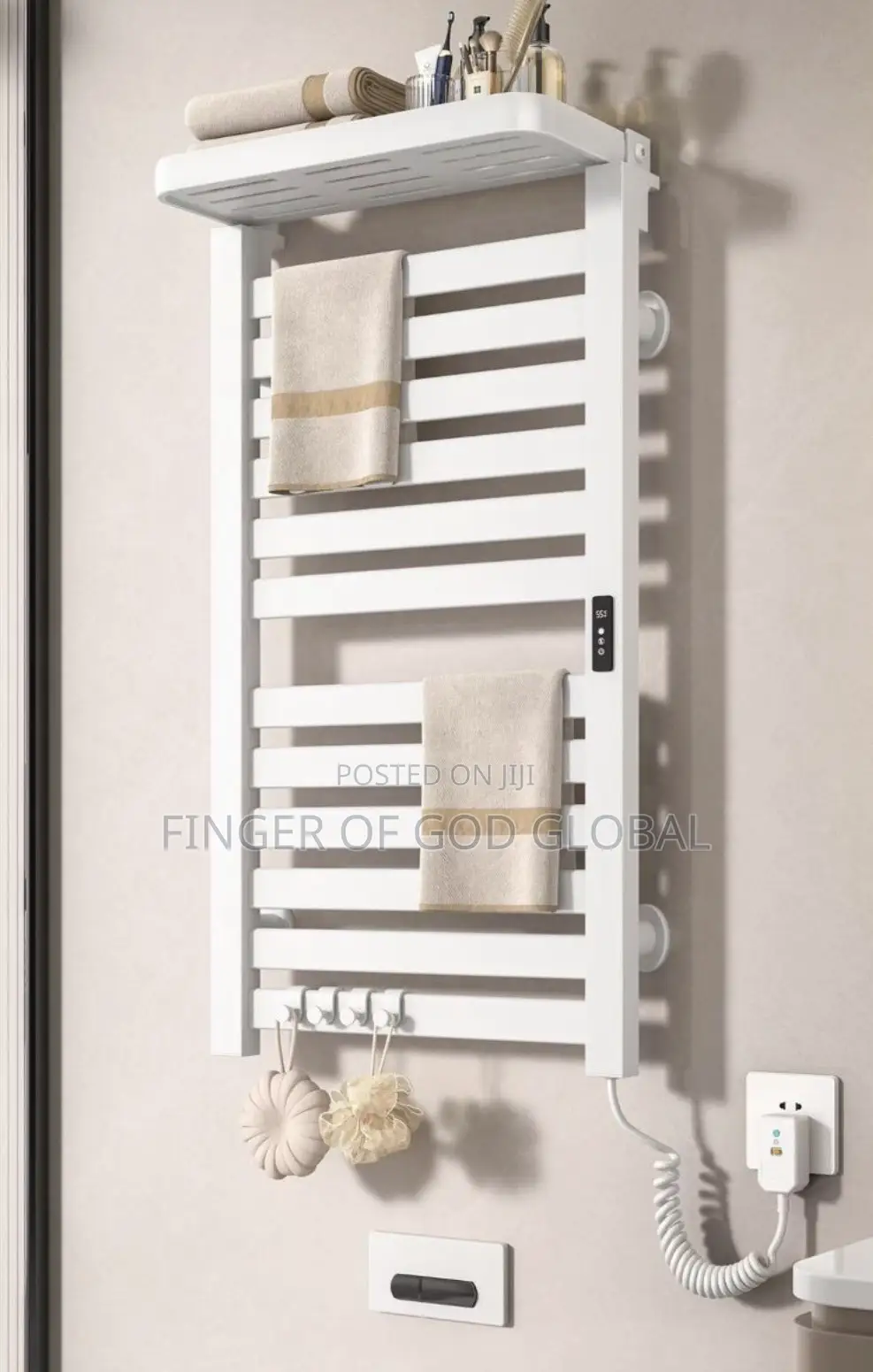 Electric Heated Towel Rack With Temperature Control
