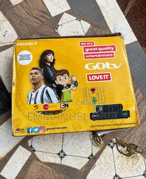 Neatly Used GOtv Decoder + Antenna + Remote - Working Perfectly