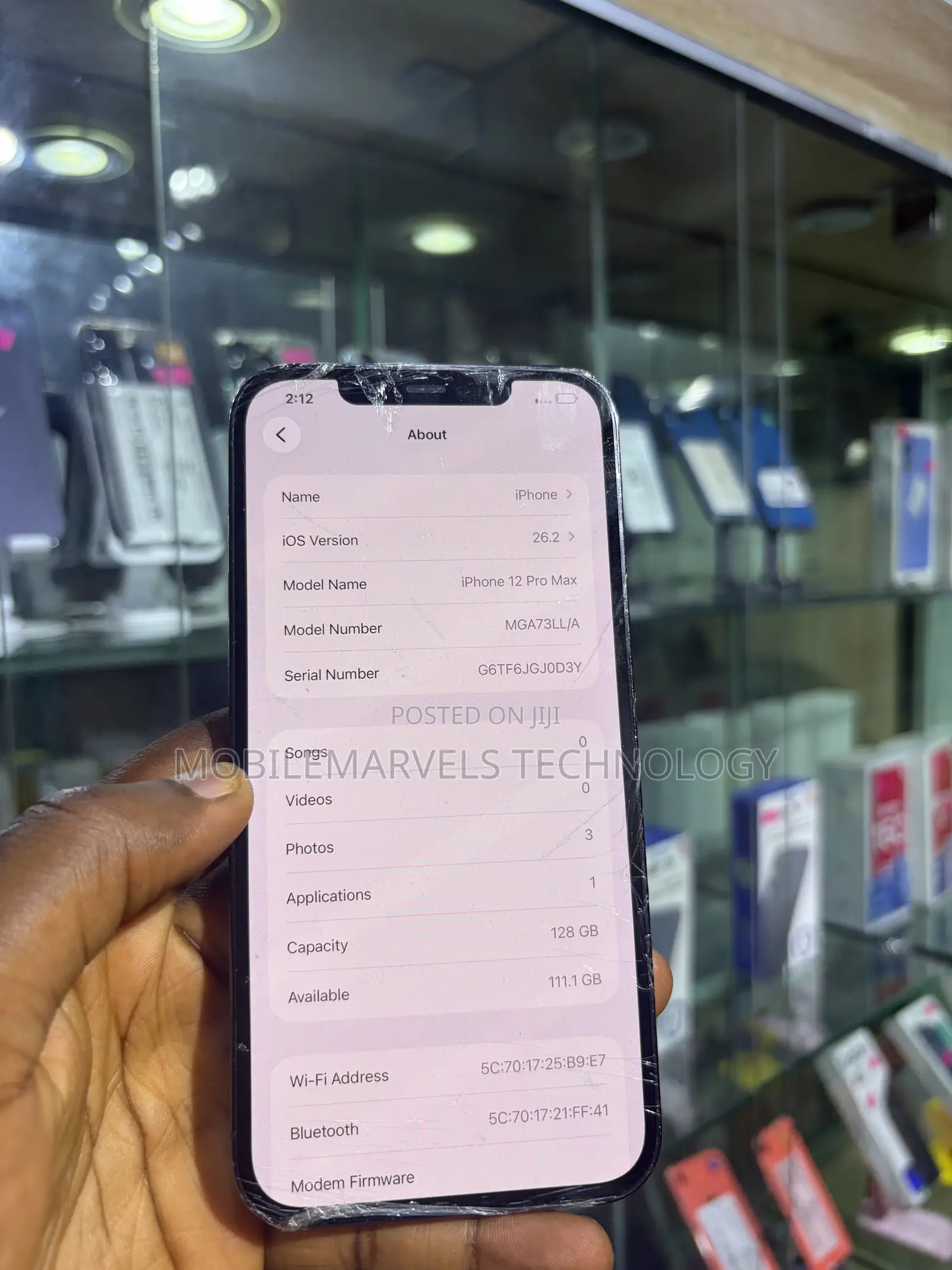 Apple iPhone 12 Pro Max 128 GB Silver