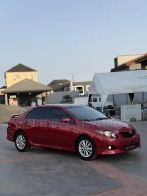 Toyota Corolla S 4dr Sedan (1.8L 4cyl 4A) 2010 Red